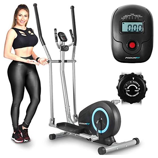 Eliptico Transport PodiumFit L200 Magnético 8cargas Silencioso