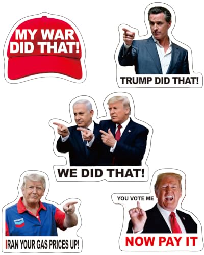 Image of 200PCS Truomp I Did that Stickers Anti MAGA Stickers 2'' Funny Decal Anti Truomp Stickers UWHENBO Waterproof, Residue Leaves, Funny Decal Anti MAGA Merchandise