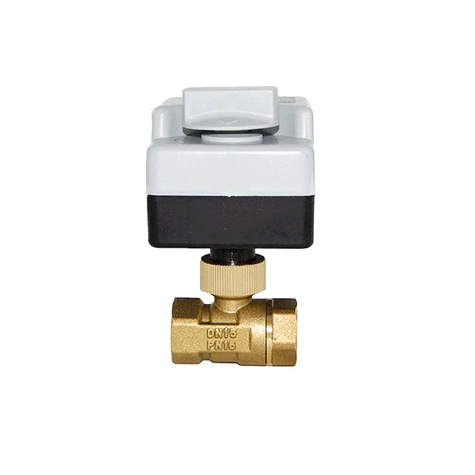 HYUJNAFZR 1/2" 3/4" 1" 2" Motorized Ball Valve 220V Three Wire Two Point Control Brass Electric Ball Valve With Manual Switch