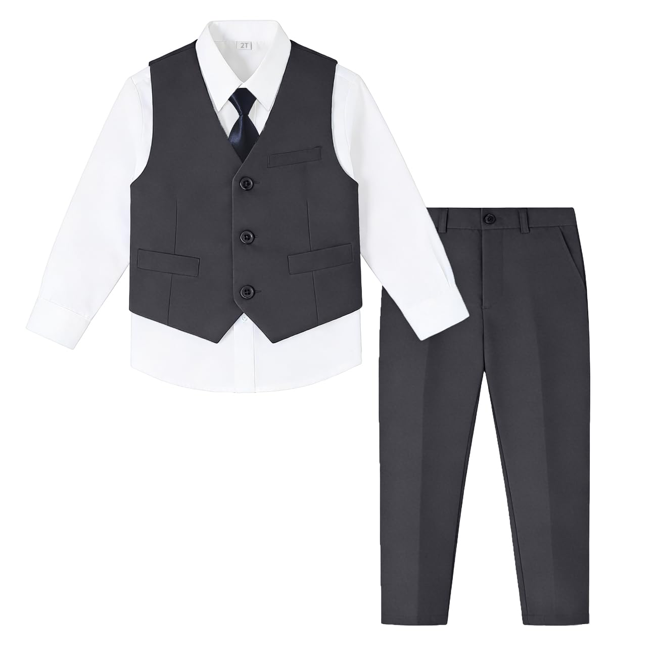 Baby Boy Formal Suit for Toddler Infant Tuxedo Dress Suits