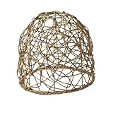 【Matériau】 : le couvercle de la lampe fabriqué à la main est fabriqué en PP et en fer, lisse et non déformé, robuste et décoratif.