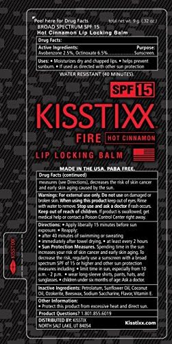 Lip Balm (SPF 15) - Fire & Ice (2 Balms)