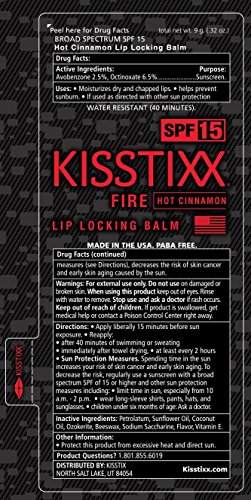 Lip Balm (SPF 15) - Fire & Ice (2 Balms)