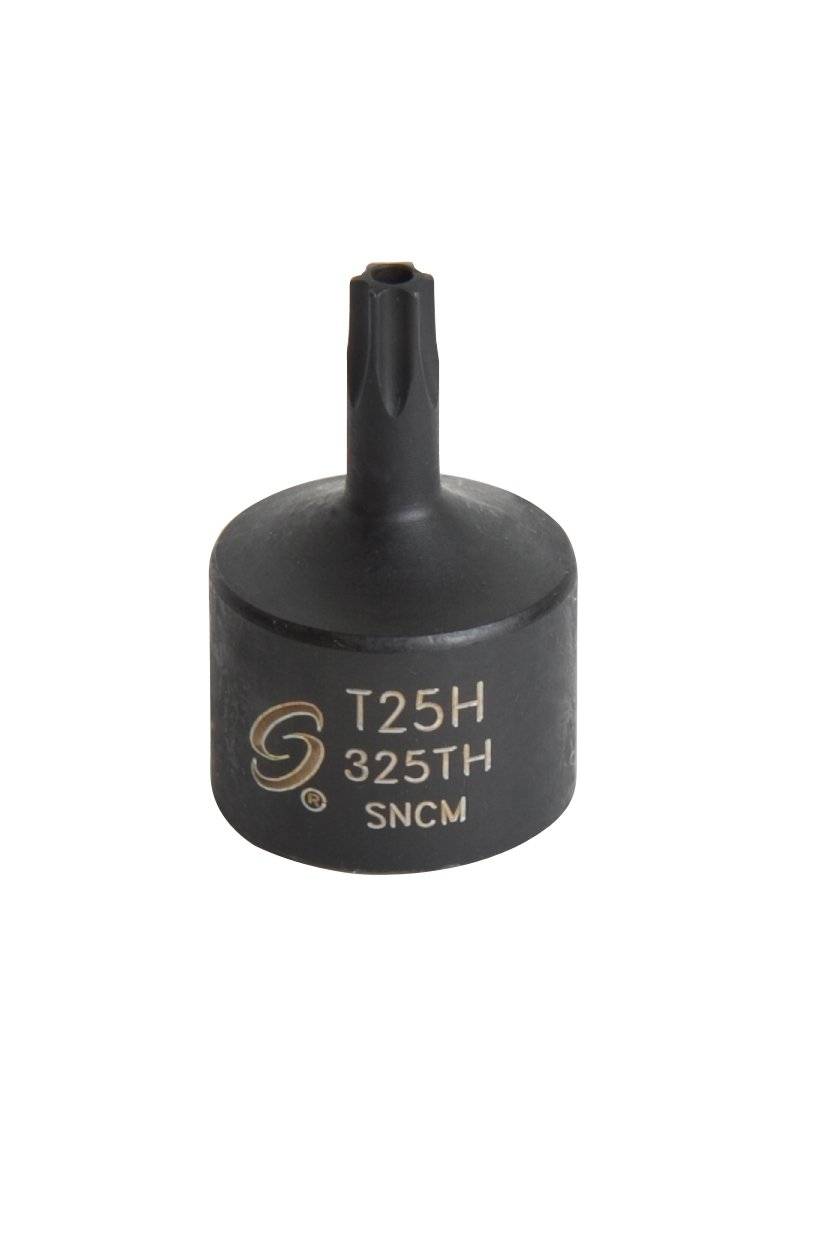 Sunex 325TH 3/8-Inch Drive T25H Stubby Tamperproof Internal Star Impact Socket