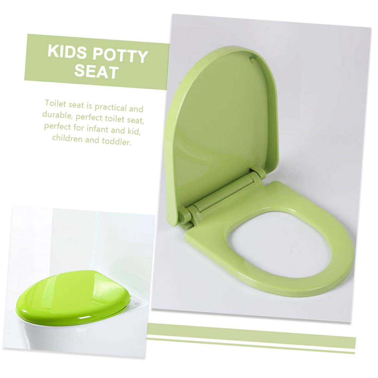 Sedile Wc Bambini U, Pp, Antiscivolo, Installazione Facile