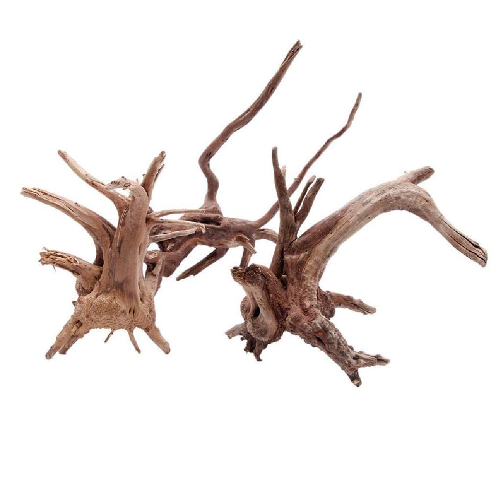 Tronco Decorativo Per Acquario - Legno Naturale Per Pesci E Rettili