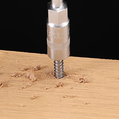 Image of 1 /4 inch x 3-1 /2 inch Hex Head Lag Screws Bolts 10Pcs 304 Stainless Steel 18-8, Partial Thread, Hexagon Head Wood Screws by SG TZH