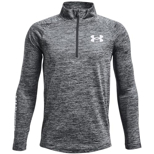 Under Armour Boys' Tech Big Logo ½ Zip T-Shirt