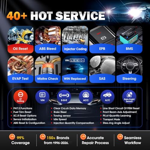 Autel Scanner MaxiCOM MK900BT, 2026 MK900-BT V2.0 Bidirectional Diagnostic Tool, 8in Up of MK900 MX900 MK808S MK808BT MX808S MK808Z, 3000+ Active Tests, 40+ Service, CAN-FD&DOIP, All System, FCA 11 OS