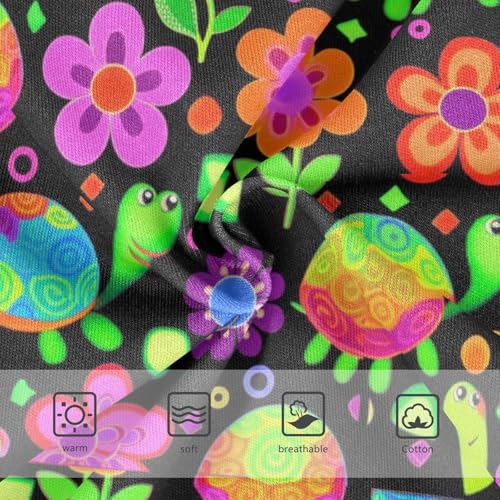 Joisal Girls Underwear Toddlers 2t Cotton Little Girl Panties Fun Underpants Briefs Colorful Cartoon Turtles3