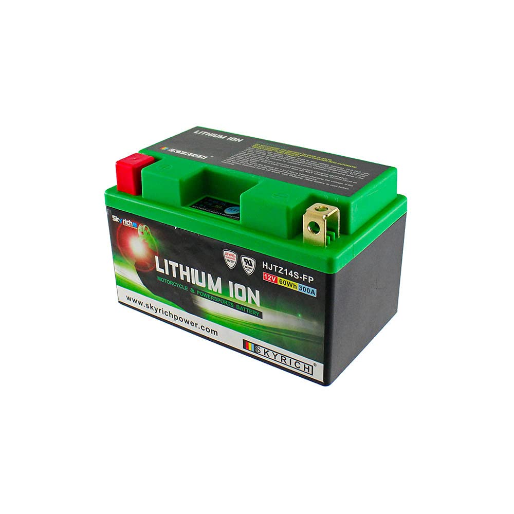 Yuasa Ytz14s Skyrich Lithium Motorradbatterie 12V Für KTM Super Adventure 1290 S (ab 2017) | HJTX14H-FP Lithium Motorradbatterie KTM 1290