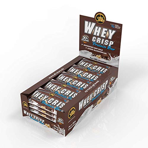 ALL STARS Whey Crisp Protein Riegel 25 x 50g Chocolate – Ansicht 3