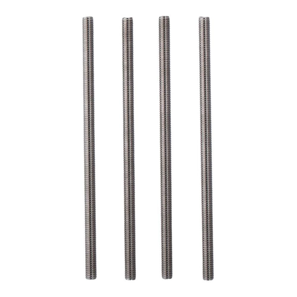 HOBBYIN 4Pcs M8 x 150mm Fully Threaded Rod 304 Stainless Steel Right Hand Threads