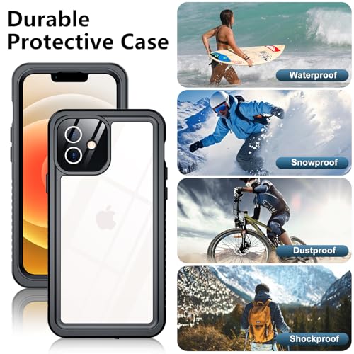 Image of Clear Case Compatible with iPhone 12 Case /Compatible with iPhone 12 Pro Case - Clear