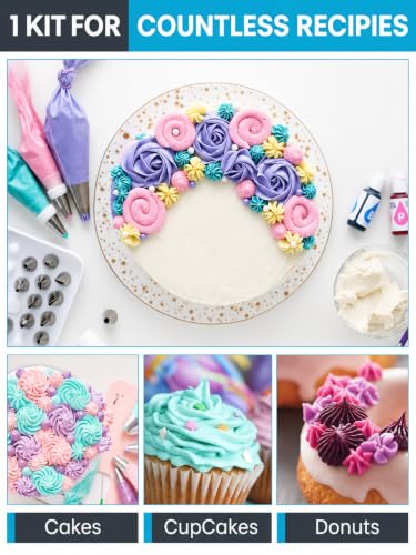 RFAQK 74-Piece Icing Tips Set