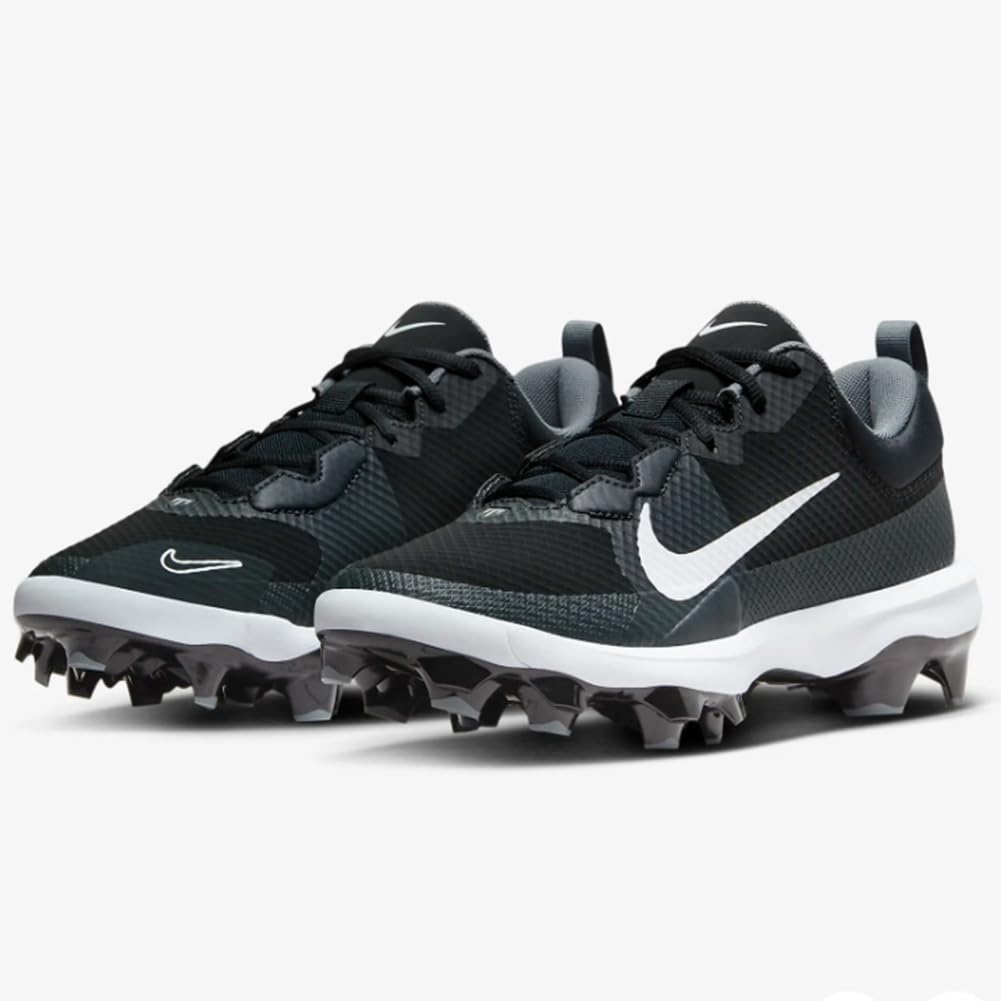 Nike Force Trout 9 Pro MCS Baseball Cleats (FB2908-001,Black/White-Anthracite-Cool Grey) Size 16