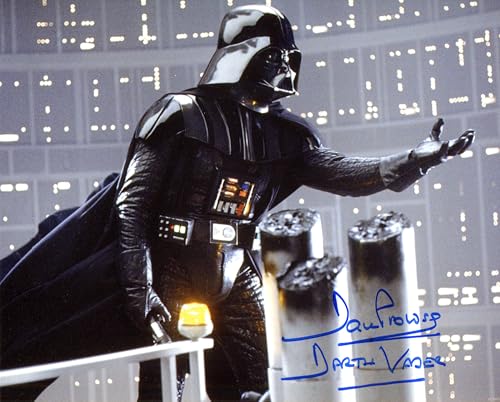 David Prowse Signed / Autographed Star Wars 8x10 Glossy Photo As Darth Vader, A new hope, Empire Strikes Back, Return of the Jedi. Includes Fanexpo Fanexpo Certificate of Authenticity and Proof. Entertainment Autograph Original.