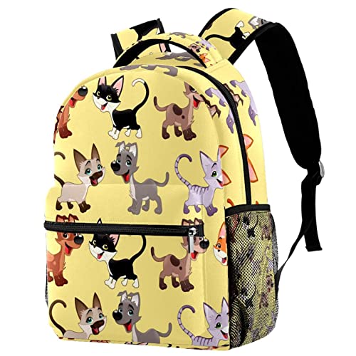 Sac à dos school bookbag à motif résistant pour soulager le dos