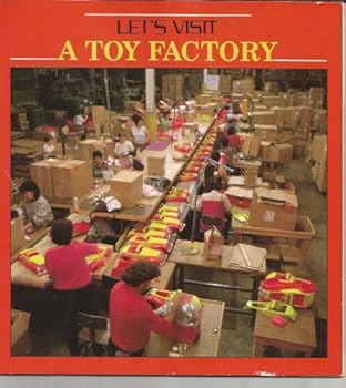 Paperback Let's Visit a Toy Factory Book
