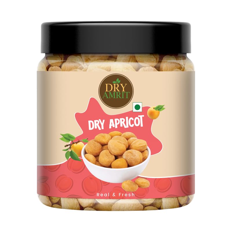 DRY AMRIT Apricots Dry Fruits 100 gm | Dried Apricot, Dry Fruits Dry, Turkish Apricot, Seedless, Khumani Dry Fruit | Khurbani For Eye Health