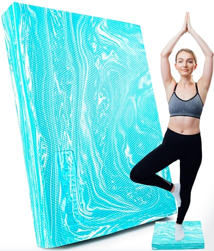 KIANA SPORTS® Balance Pad Aus Deutscher Entwicklung - Hoher Weichegrad Für Beste Trainingsergebnisse - Balance Kissen Für Anfänger & Fortgeschrittene - Gleichgewichtstrainer Aus Robustem Schaumstoff KIANA SPORTS® Balance Pad Aus Deutscher Entwicklung - Hoher Weichegrad Für Beste Trainingsergebnisse - Balance Kissen Für Anfänger & Fortgeschrittene - Gleichgewichtstrainer Aus Robustem Schaumstoff