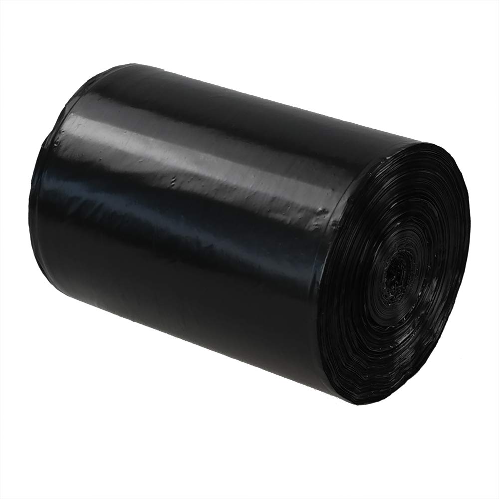 Tstorage 18 Gallon Large Trash Bags, Black Garbage Bags,1 Roll/100 Counts