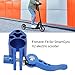 Zerone Electric Scooter Buckle Lock, Aluminium Alloy Scooter Pole Lock Folding Clamp Buckle for SmartGyro X2