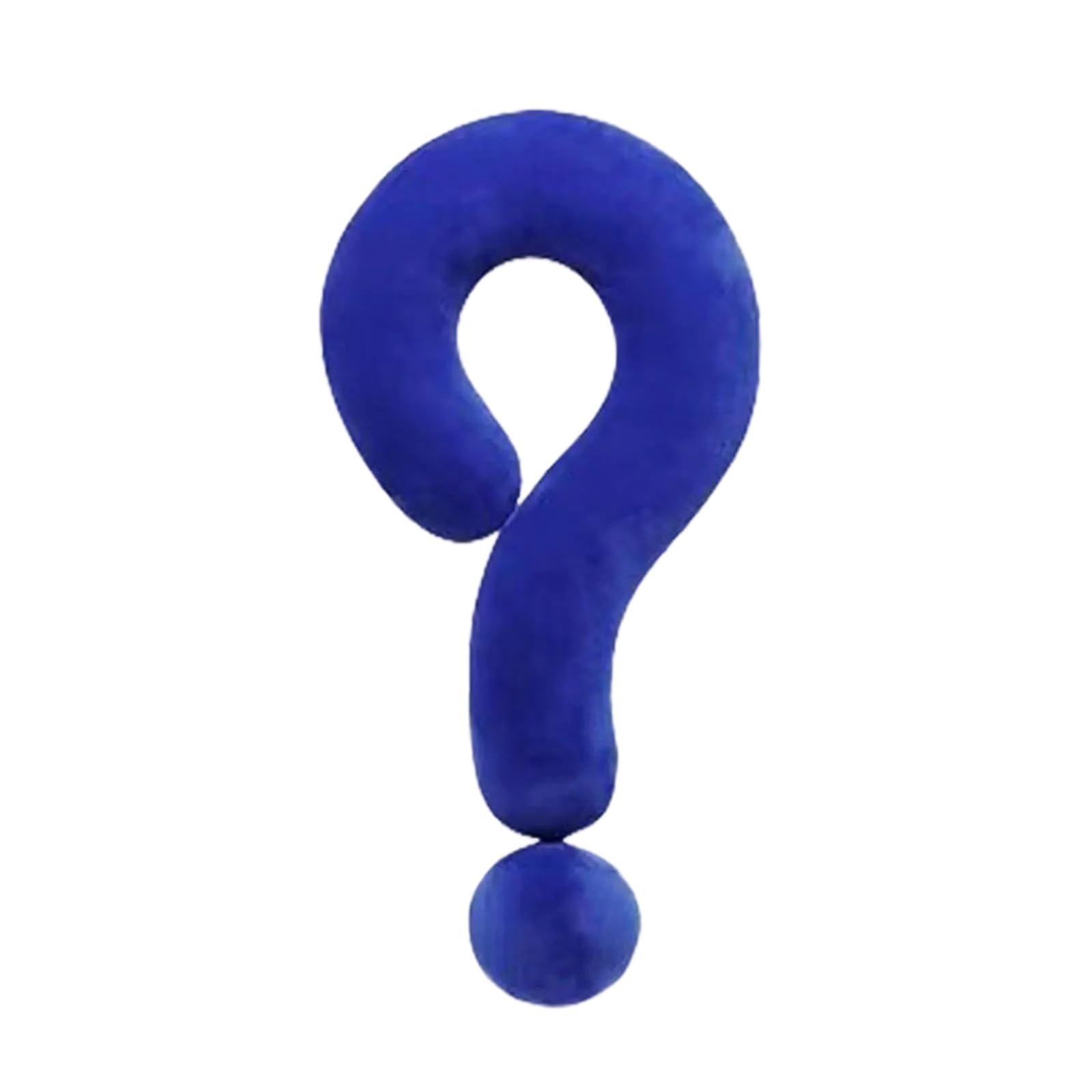 Nucelit Colorful Question Shape Plushes Pillows Soft Stuffeds Backrest Toy for Kids Children Home Chair Decoration Cushions Throw Pillow