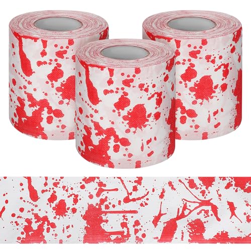 Papel higiénico de Halloween con exclusivo diseño sangriento de pulpa versátil Cabilock 2