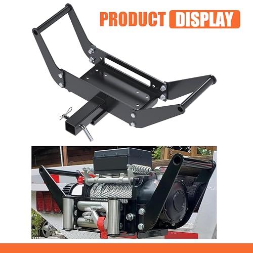 Image of ECOTRIC 10x 4 1 /2 Cradle Winch Mount Mounting Plate 8000-13,000 Lb Capacity