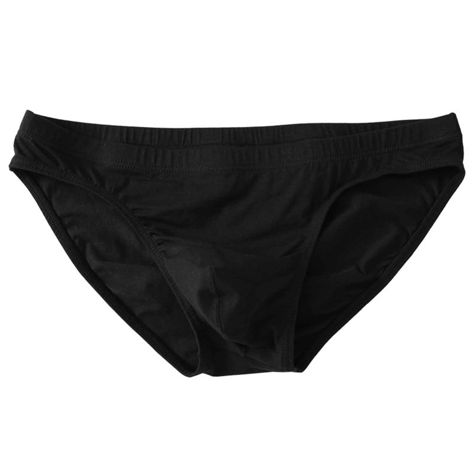 Solid Briefs for Men Breathable Stretch Comfort Daily Wear Underpants Low Rise Brief Comfortable Fit Underwear 2025