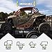 DC Cargo Mall Retractable Ratchet Straps, 2 Pack (1 inch x 10 feet) - Heavy Duty Tie Down Auto Retractable Ratchet Straps-Easy Self Contained Black Ratchet Strap Tie Downs for Trailers, Vehicles, Boat