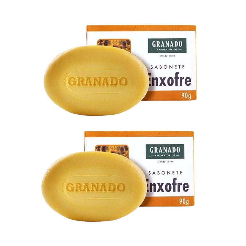 2 Sabonete em Barra Enxofre 90g