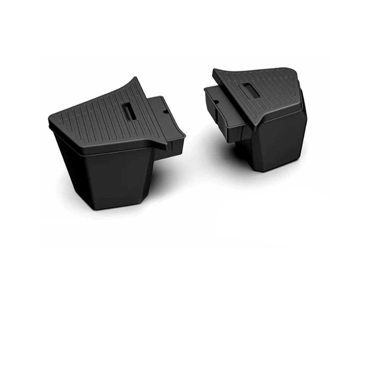 Lhdktee Cargo Cover For Tesla For Model Y 2025 For Launch For Juniper 2025+ Rear Trunck Side Storage Box With Flocking Or TPE Lids Covers Rear Trunk Parcel Shelf(TPE 6piece)
