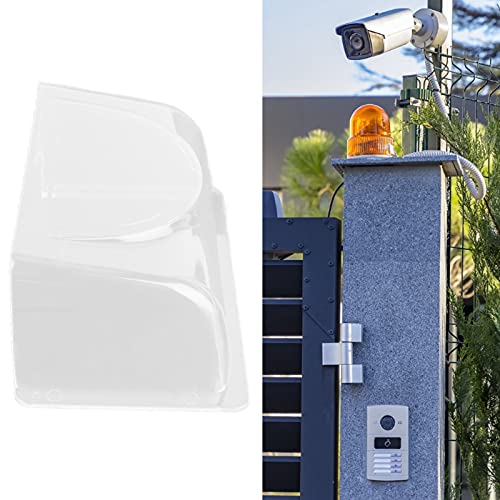 Capa de chuva de campainha transparente para campainha à prova d'água protetor de água para acessór