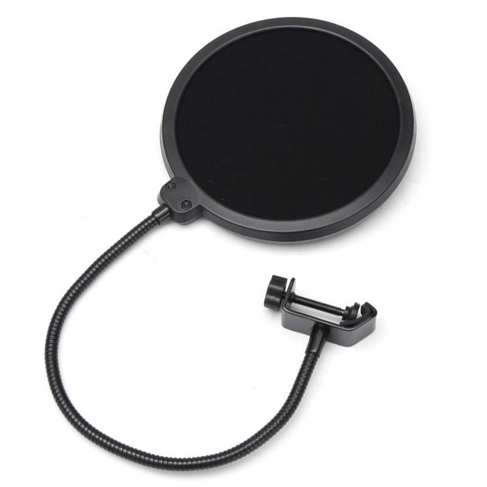 Supporto per Microfono, Microfono a condensatore, Sistema dinamico, Kit con Supporto antivibrazione, Asta per Microfono Professionale, Asta per Microfono