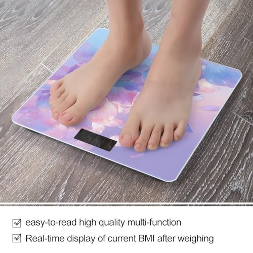 Báscula Digital de Baño Light Petals con Vidrio Templado miniatura 5