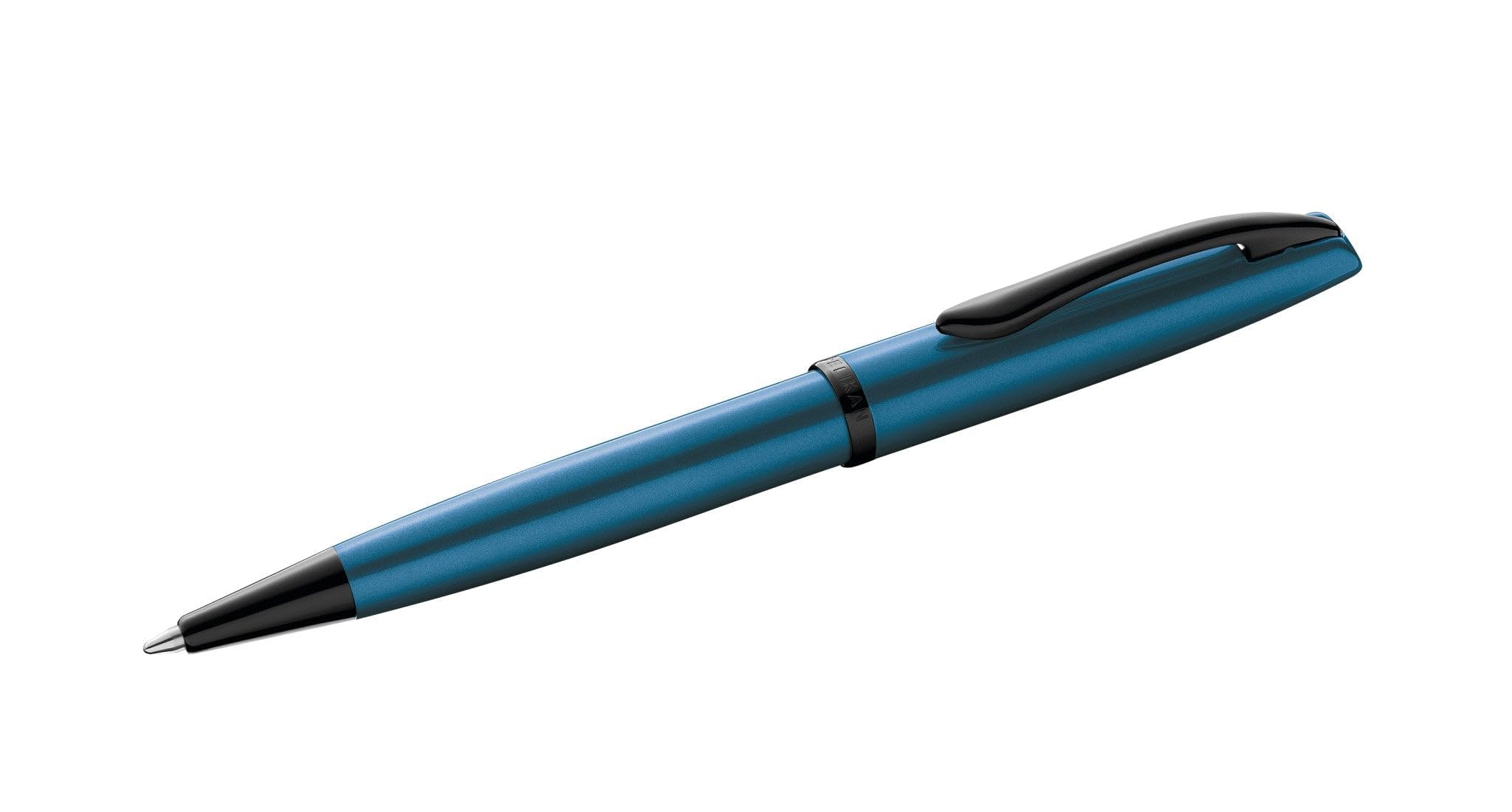 Pelikan Schreibset Fuellhalter & Kugelschreiber Jazz Noble Elegance Aquamarin mit Gravur - quadratische Gravurflaeche