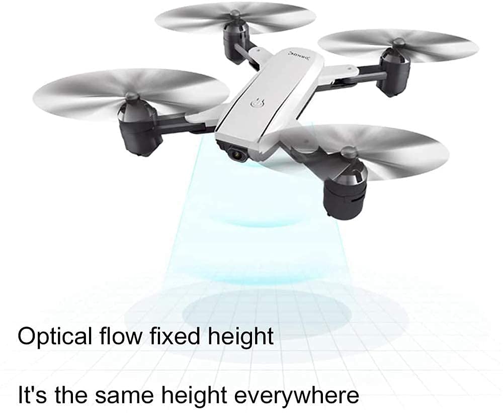 Dron dla dorosłych z kamerą 4K Pilot FPV Quadcopper Follow Me Regulowana szerokokątna kamera Wysokość Trzymaj długi zasięg sterowania (czerwony)