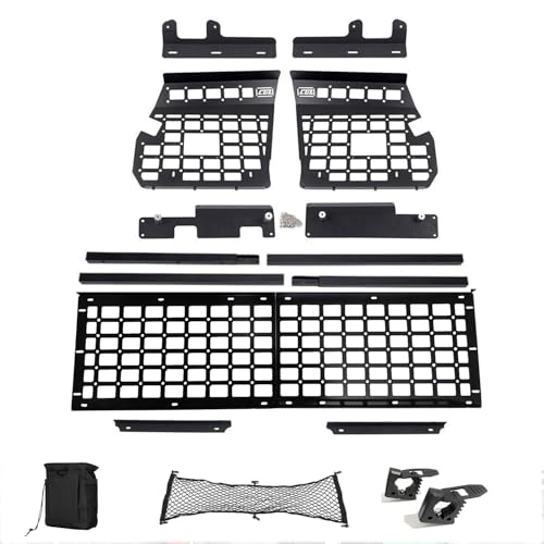 CTH for Lexus GX470 2003-2009 Rear Trunk Modification Cargo Storage Bracket Molle Panel Trunk Organizers Storage Shelf Luggage Holder Brackets Shelf Car Accessories Kit
