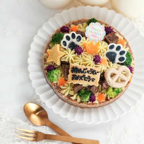 犬用バースデーケーキ 選べるサイズ ごはん 3号サイズ 直径9cm 4号サイズ 直径12cm 5号サイズ 直径15cm ごはんタイプ 鹿肉 猪肉 イワシ 鶏ミンチ&豚モモ BUN'S KITCHEN 犬用ケーキ 誕生日ケーキ (3号(鹿肉))