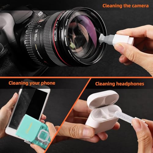 Image of Laptop Screen Keyboard Cleaner Kit, Electronics Cleaning Tool for MacBook iPad iPhone Pro, Brush Tool for Tablet, Computer, PC Monitor,TV Camera Lens New Compact with Patent