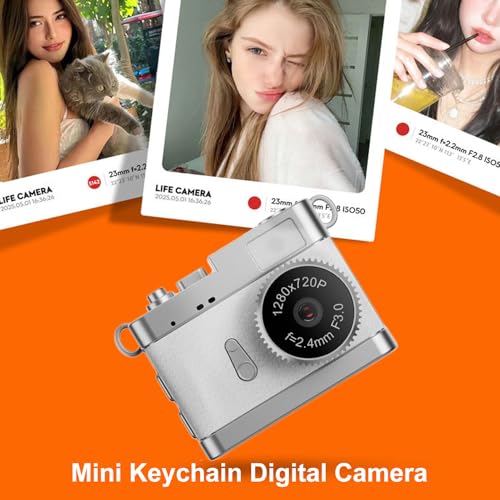 Cámara Digital Compacta Mingzhe 1080P Blanco miniatura 2