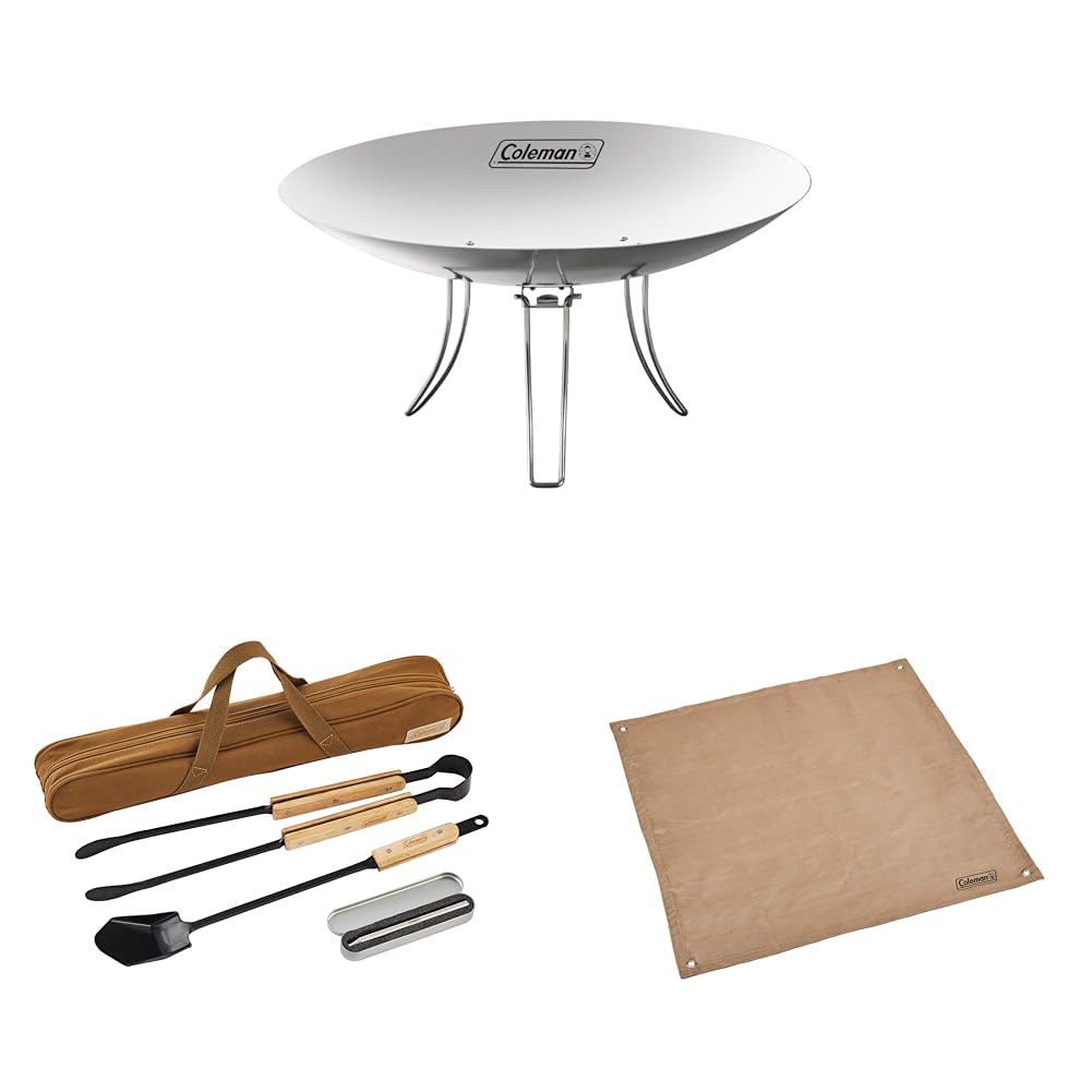 Amazon | Coleman(コールマン) 【セット買い】 焚火台 ファイアー 