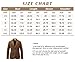 chouyatou Men's Vintage Casual Work Wear Corduroy Suit Blazer Jacket Sport Coat (Large, Brown)