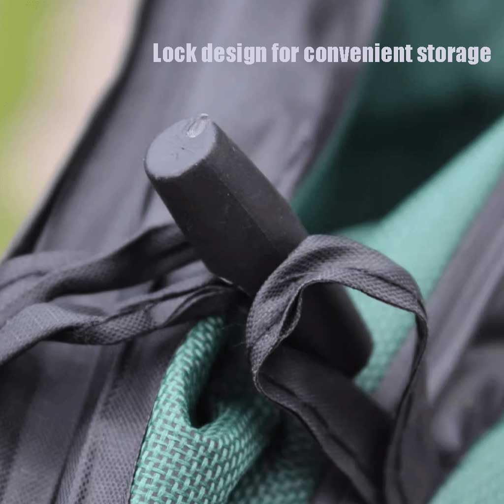 Sacco per rifiuti da Giardino Pop-up, Panno Impermeabile Oxford, autoportante, Verde, 165 l,dei Rifiuti Sacchetti per Il Riciclaggio di Detriti di Foglie da Campeggio 56 x 68 cm