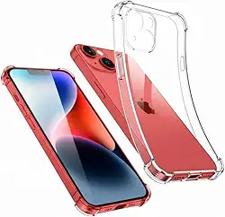 Capa Capinha Case Transparente para iPhone – Flexível, Leve e Proteção Antiimpactos (iPhone 14)