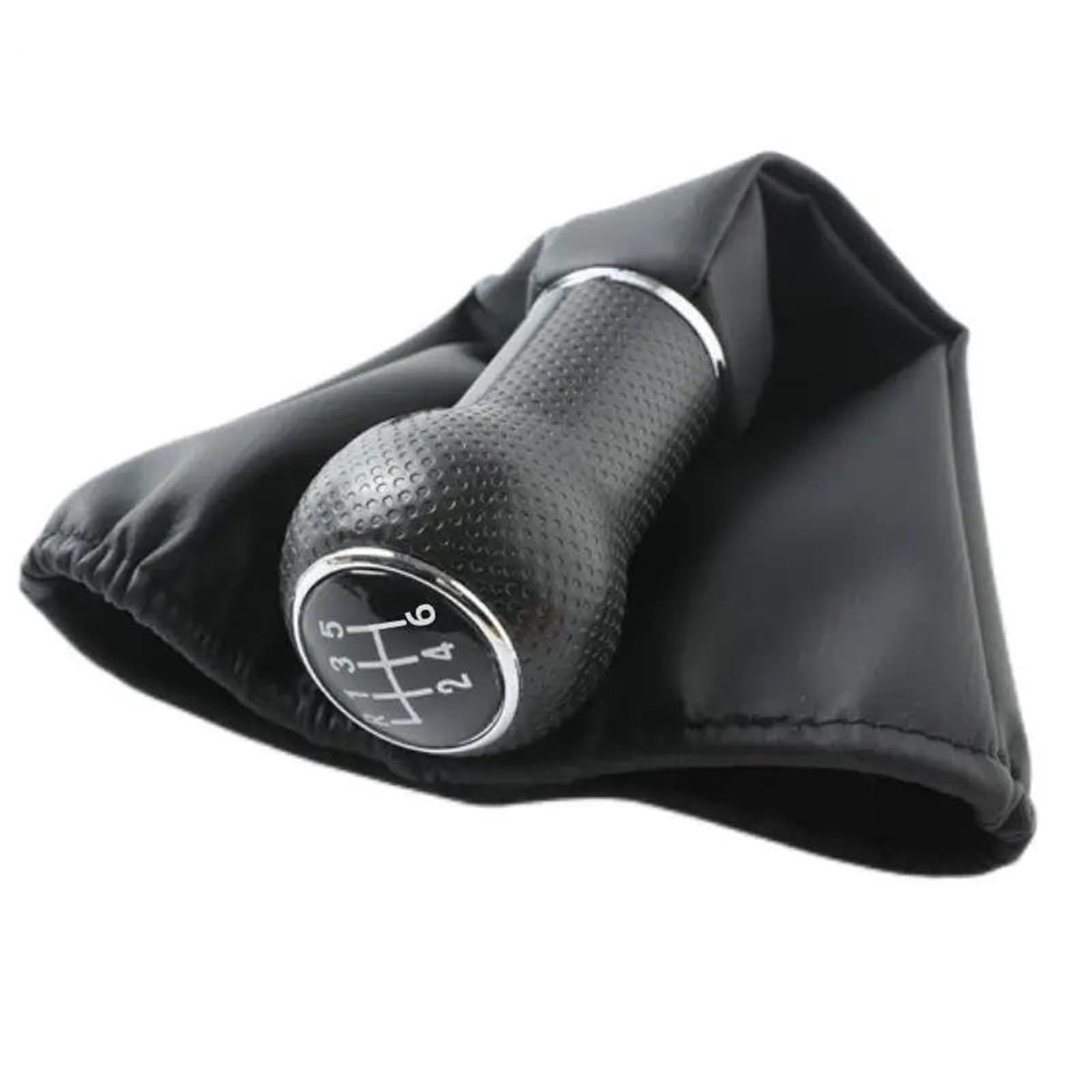 Fhuwaz B0096 Car Gear Knob For Jetta Golf 3 Mk3 Lupo Polo Caddy Vento 1992-1998 Car Hand Speed Head Gear Shift Knob Gaiter Boot Collar(B0096)