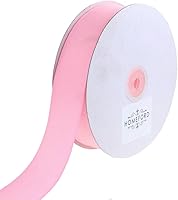 Vista 85 de Homeford Cinta de grogrén sólido, 50 yardas (3/8 pulgadas, coral)