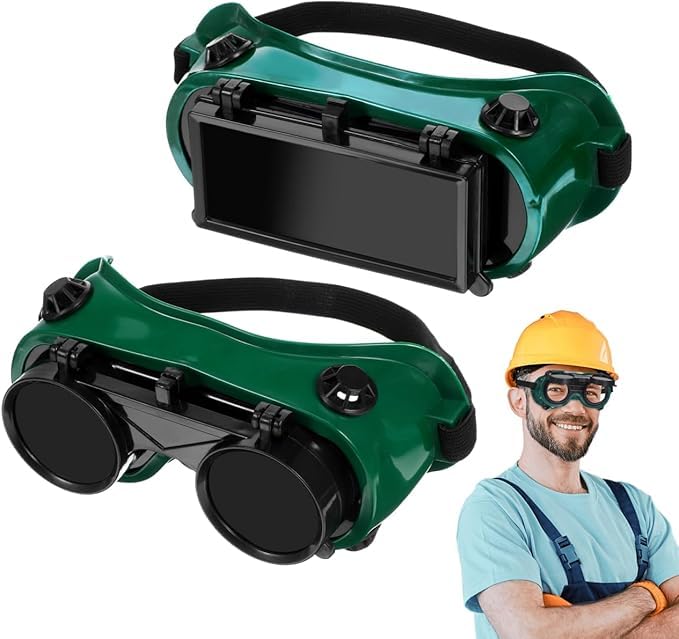 TUESMEILL Flip-Up Welding Goggles